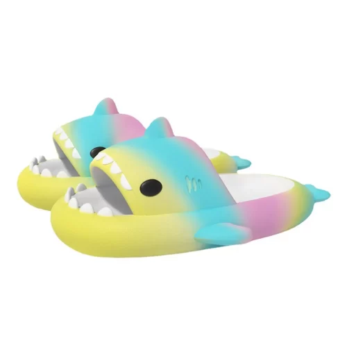 Rainbow Shark Slides for Adults