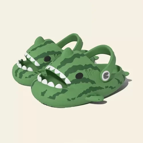 Watermelon Shark Slides Clogs for Kids - Slides